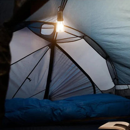 Udendørs camping hængende Type-C opladning Retro pære lys