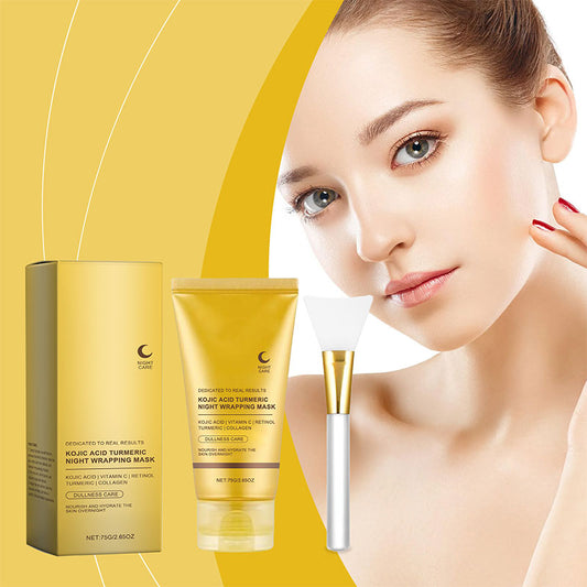 Gurkemeje-kollagen-peelingmaske