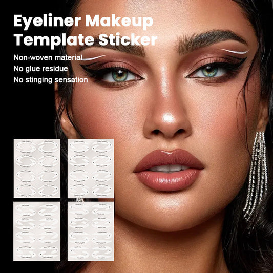 Øjenskygge/eyeliner makeup skabelon klistermærker