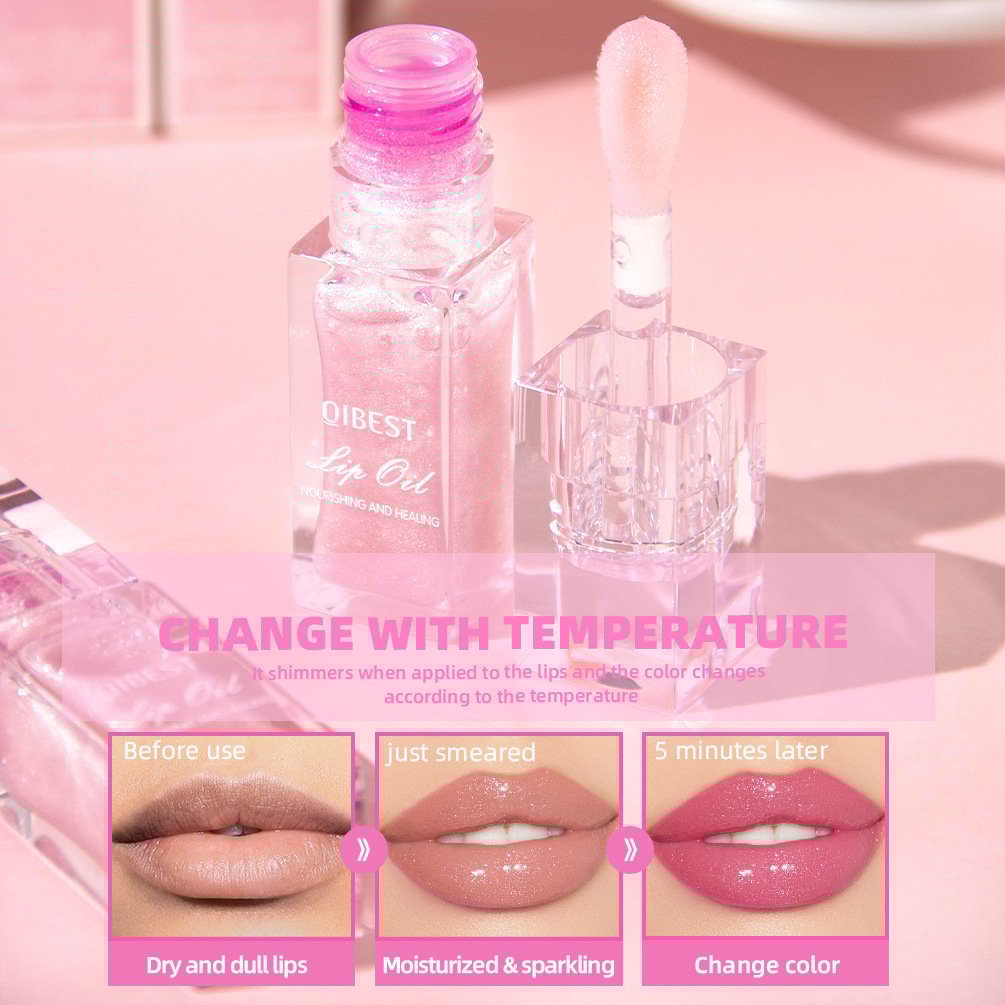 ❤️Mors dags udsalg-Magic Color Changing Lip Oil 🔥