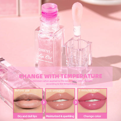 ❤️Mors dags udsalg-Magic Color Changing Lip Oil 🔥