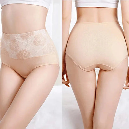 ✨ULTIMO GIORNO COMPRATE 5 E OTTENETE 5 GRATIS✨ Cotton High Waist Abdominal Slimming Hygroscopic Antibacterial Underwear