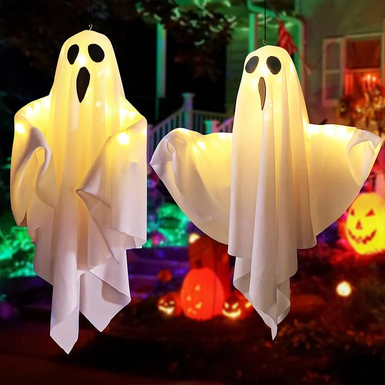 👻Halloween glødende spøgelseslys🎃.