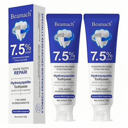 Fluoride-Free 7.5% Nano Hydroxyapatite Toothpaste for Enamel Repair & Gum Health