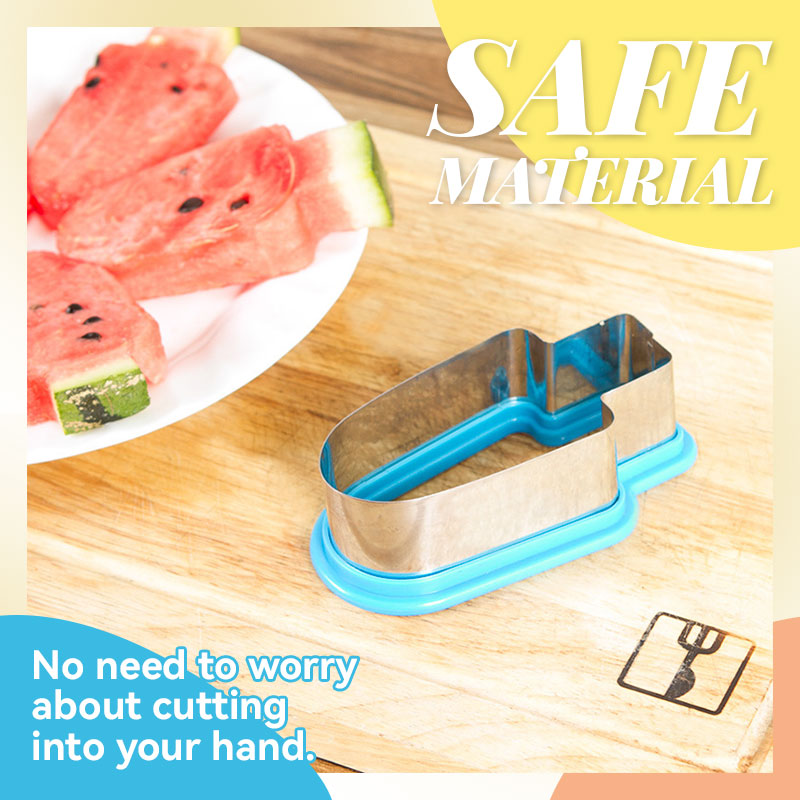 (🔥Kampagne- SPAR 49% RABAT)Vandmelon Popsicle Cutter Form & KØB MERE SPAR MERE