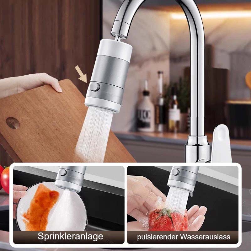 {Gratis forsendelse}🌟 Skjult magnetisk udtrækkelig vandhaneforlænger - gør dit køkken og badeværelse renere og mere praktisk ✨.