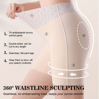 Tre-i-en højtaljede mavekontrolbukser