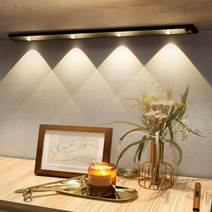 🔥SIDSTE DAG 49% RABAT💡LED BEVÆGELSESSENSOR SKABSLAMPE (USB-OPLADNING)💡