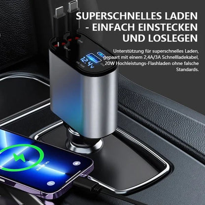 Hurtigopladende udtræksbiloplader