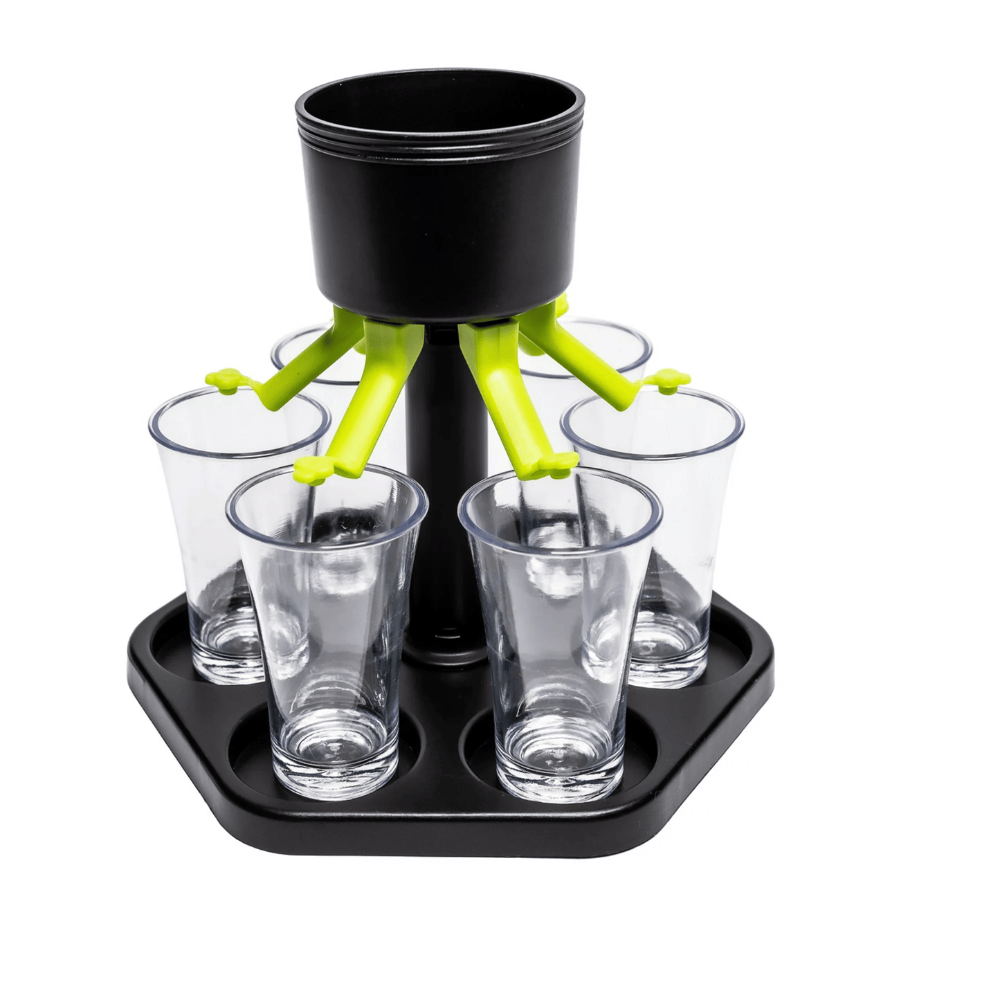 6 plastik dispenser og holder