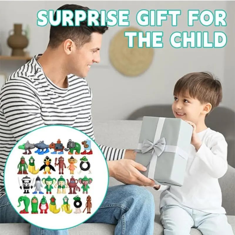 🔥Ultimo Giorno 50% DI SCONTO - ✨Set di 24 Giocattoli Italian Brainrot