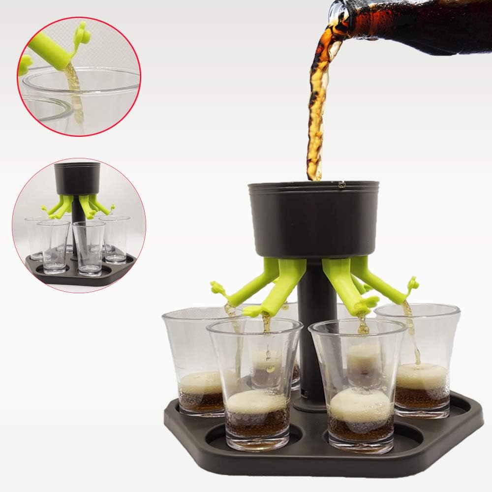 6 plastik dispenser og holder