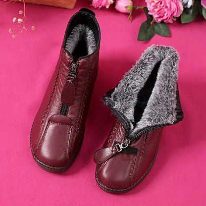 🔥 Offerta ultimo giorno – 50% di sconto – Stivaletti da donna antiscivolo in pelle naturale