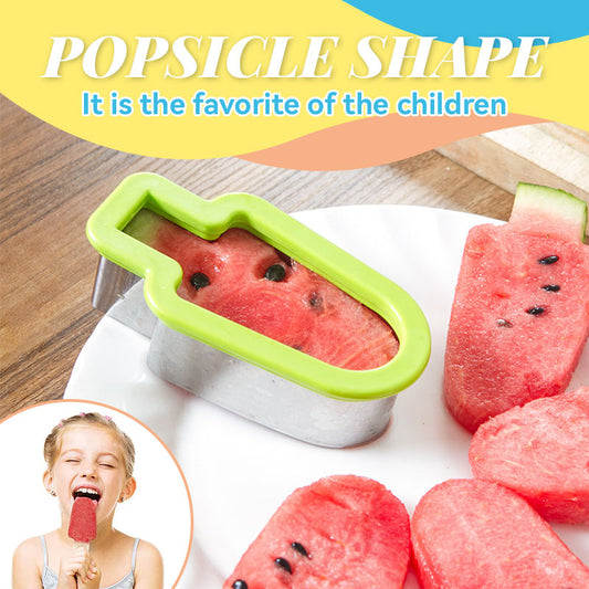 (🔥Kampagne- SPAR 49% RABAT)Vandmelon Popsicle Cutter Form & KØB MERE SPAR MERE