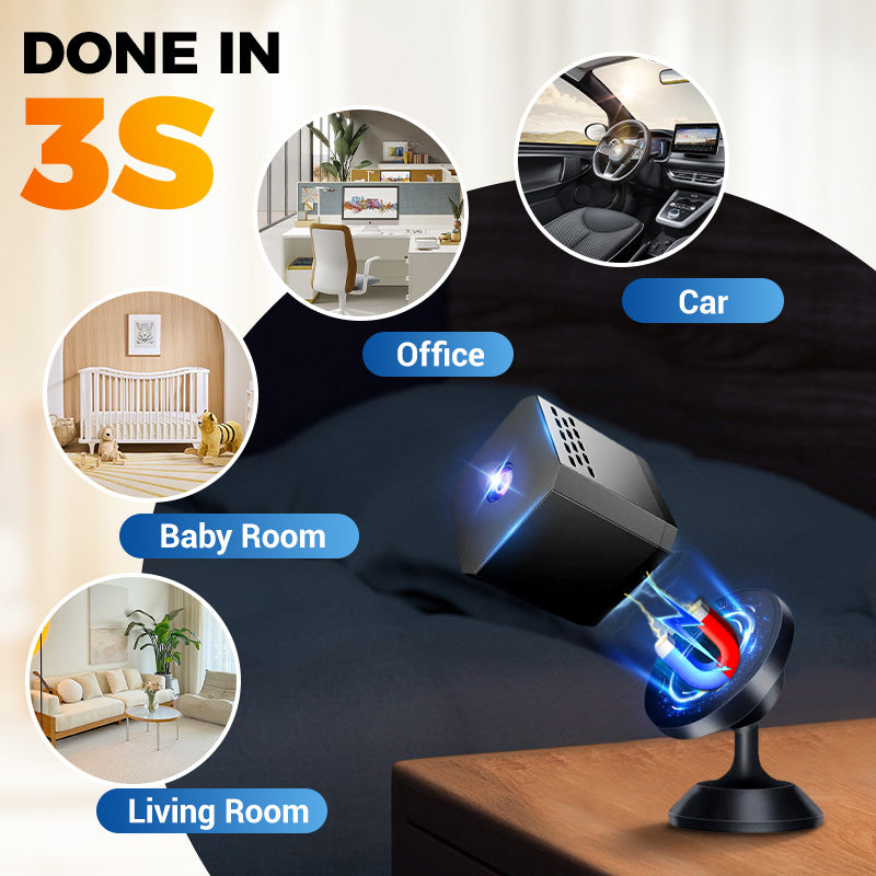 🔥New Hot Selling❤️‍🔥 Mini Smart HD Night Vision Security Camera