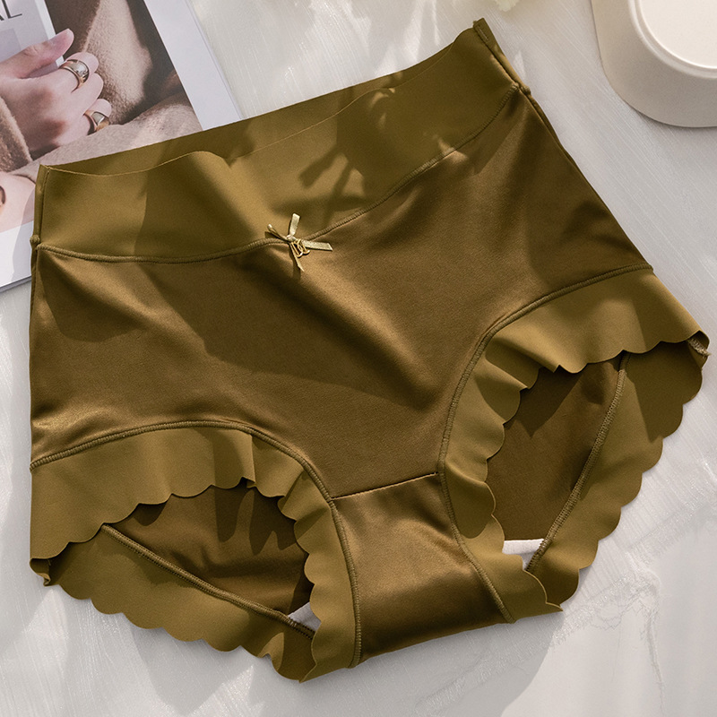( 🎁 2025 Nytår varmt salg 70% rabat🎁) Betal1 Få 2 (3pack) Premium Satin Antibakteriel Ice Silk Fugtabsorberende trusser