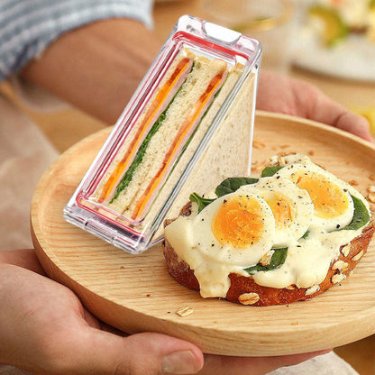 Trekantet sandwichbeholder