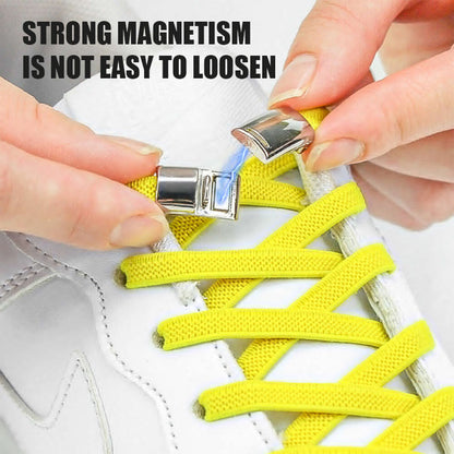 Magnetisk doven snørebånd metalspænde