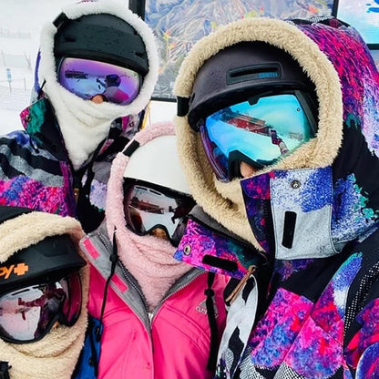 Varm plys cykelhætte/vinter udendørs hue sport vindtæt hue