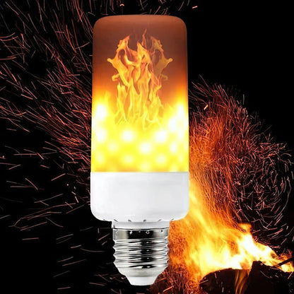 LED-flammeeffekt-pære-med tyngdekraftsfølende effekt