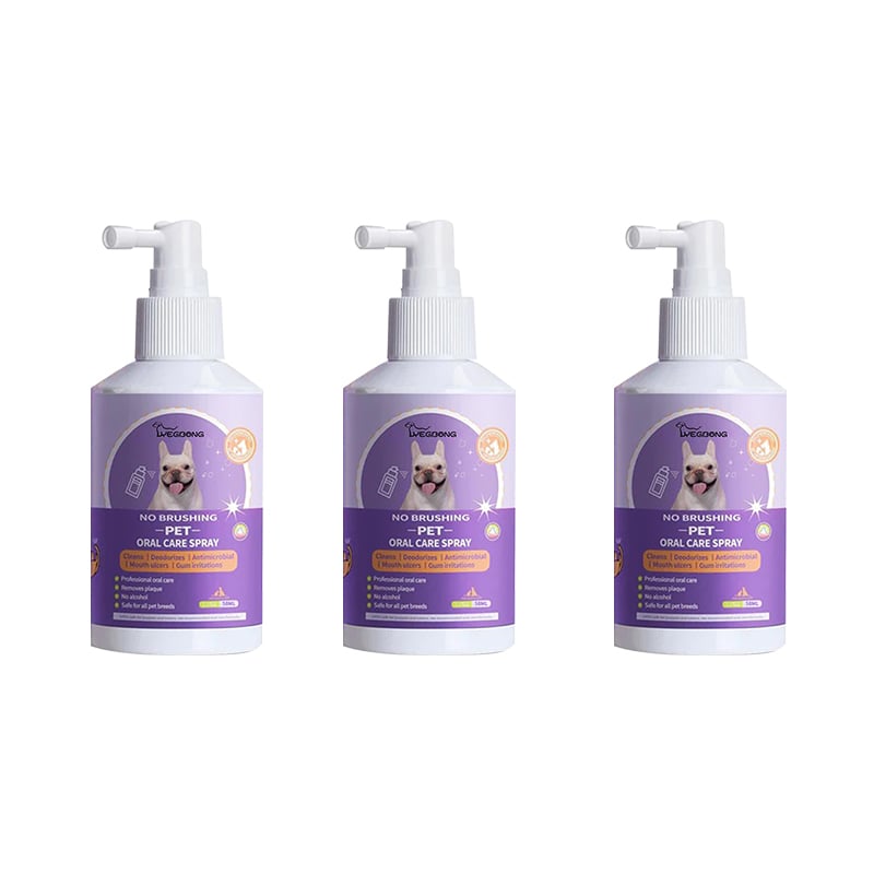 💥Tilbuddet🔥Tandrensningsspray til hunde og katte