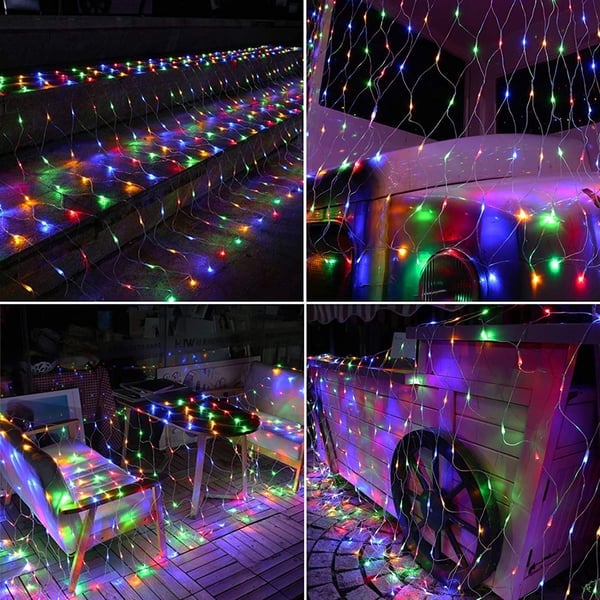 Net Mesh Vandtæt String Lights💡