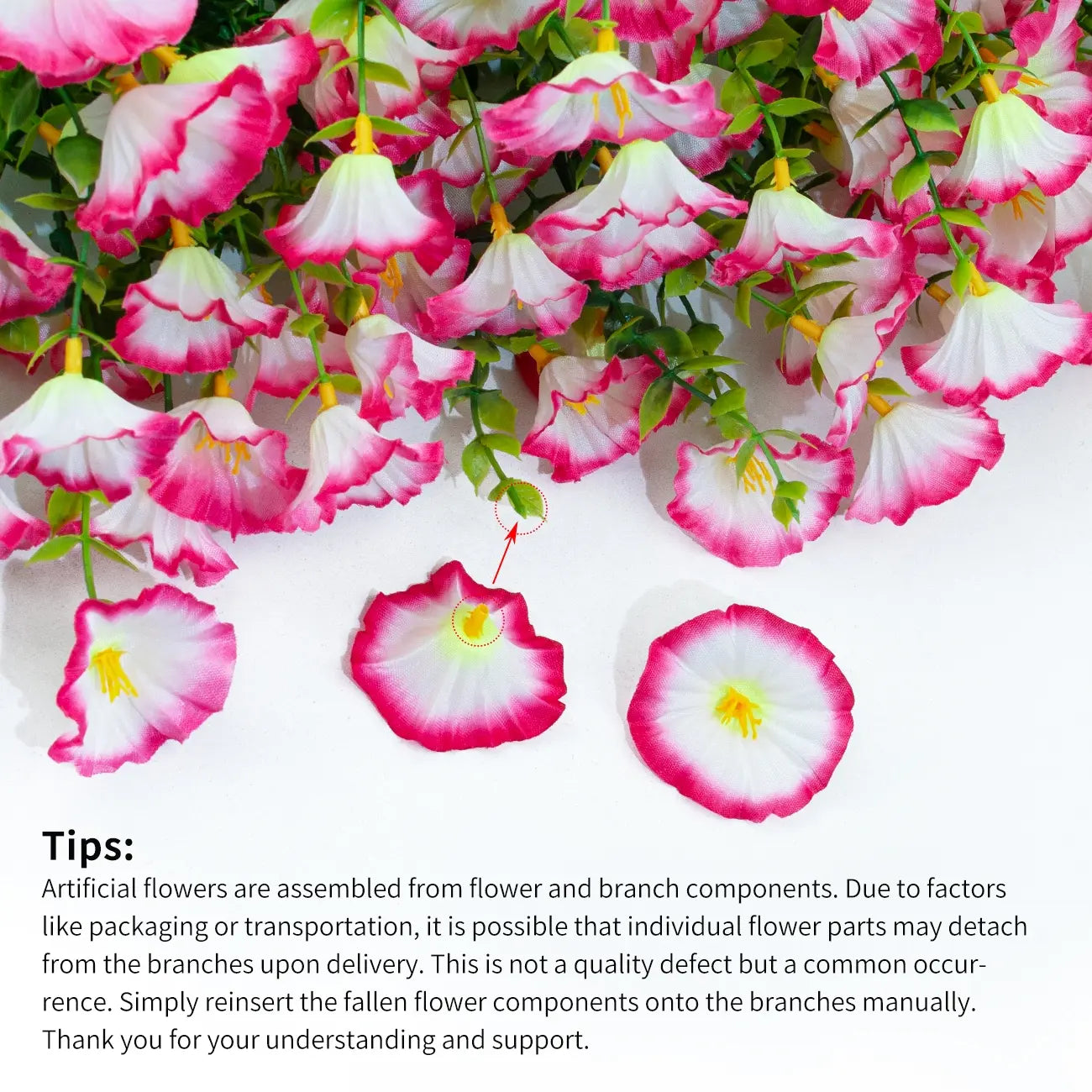 Set 12 Bouquet Artificiali: Eucalipto e Morning Glory per Casa e Giardino 🌿🌸