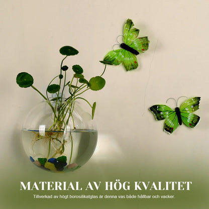 Kreativ væghængt vase