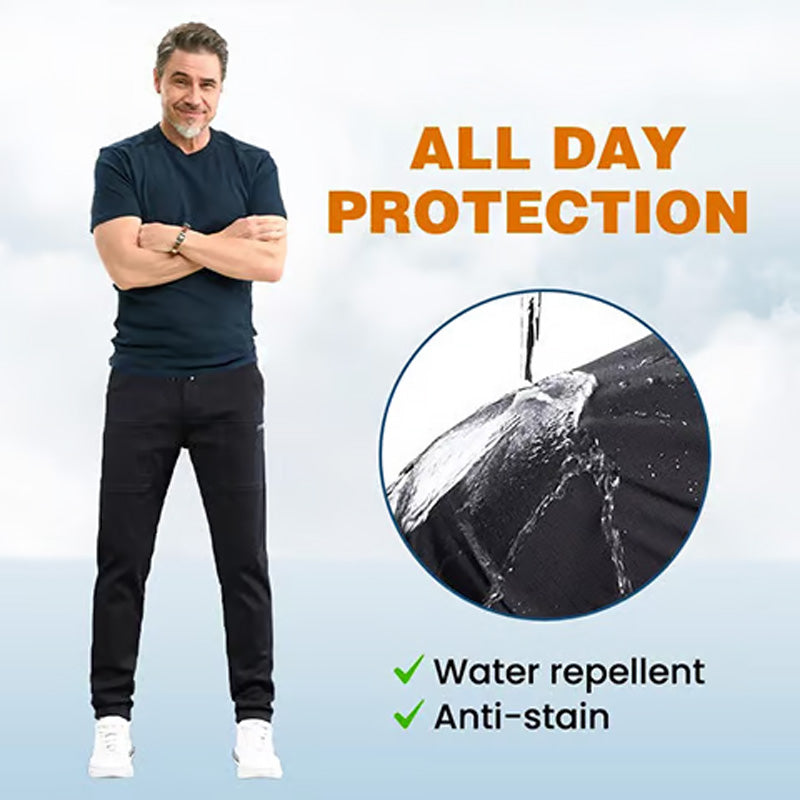 Slitesterk Cargo-bukse med høj stretch i flere lommer/Durable cargo pants with high stretch and multiple pockets