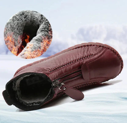 🔥 Offerta ultimo giorno – 50% di sconto – Stivaletti da donna antiscivolo in pelle naturale