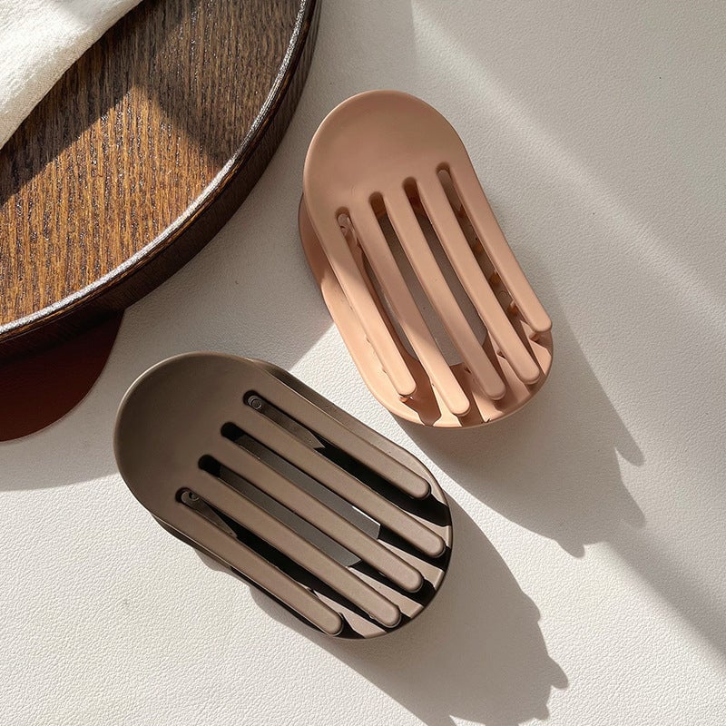 Ovalt hårgriber-sæt (4 stk)