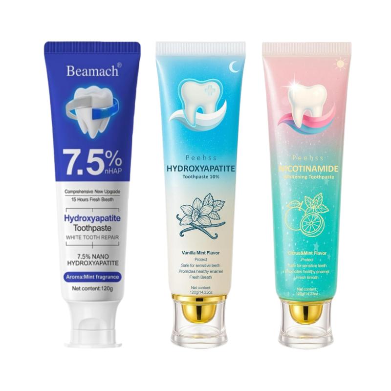 Fluoride-Free 7.5% Nano Hydroxyapatite Toothpaste for Enamel Repair & Gum Health