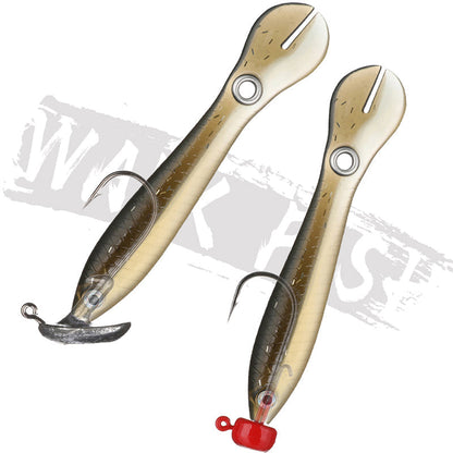 🐟 Blød plast Mock Lure (5 ST)