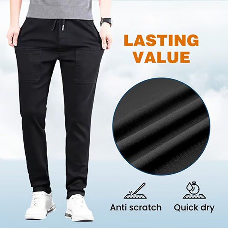 Slitesterk Cargo-bukse med høj stretch i flere lommer/Durable cargo pants with high stretch and multiple pockets