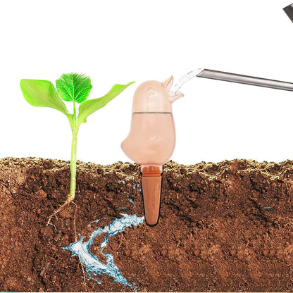 Indendørs og udendørs potteplante automatisk vanding - Fugleform