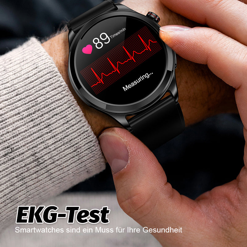 Puls- og blodsukkermåling, sportsur med Bluetooth-opkald/Heart rate blood glucose monitoring, Bluetooth call sports watch