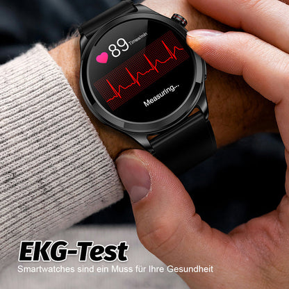 Puls- og blodsukkermåling, sportsur med Bluetooth-opkald/Heart rate blood glucose monitoring, Bluetooth call sports watch