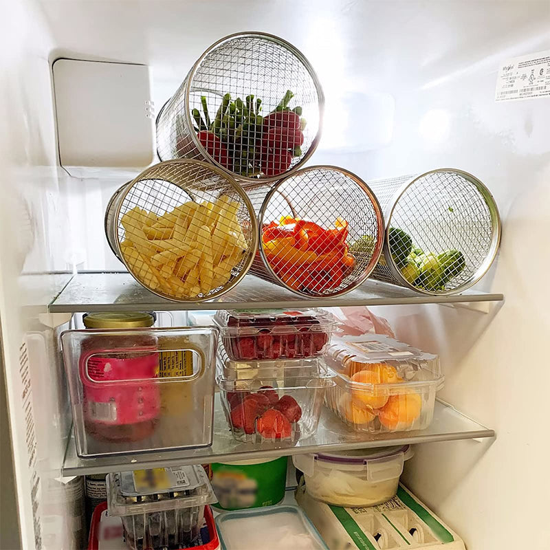 Lang cylindret rund grill