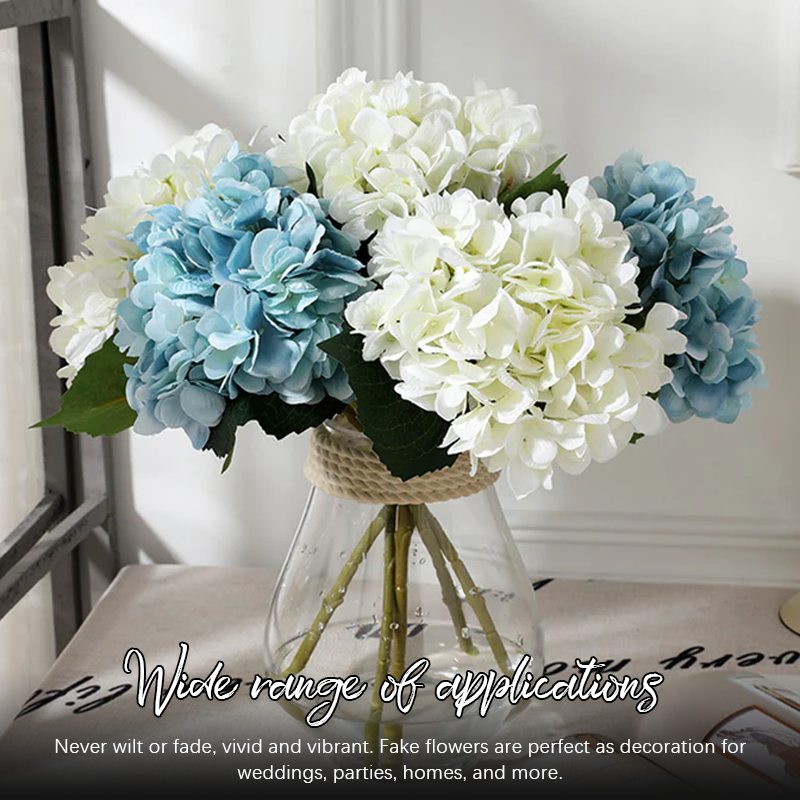 3d kunstig hortensia-blomst
