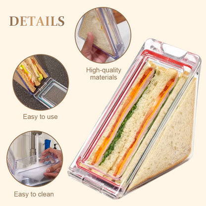 Trekantet sandwichbeholder