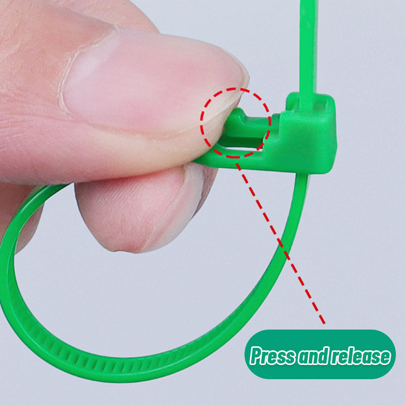Nylon kabelbinder spænde