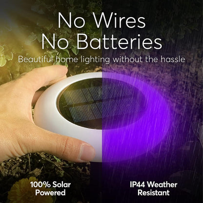 ✨Farverige Solar Farverige Solar Lights Udendørs