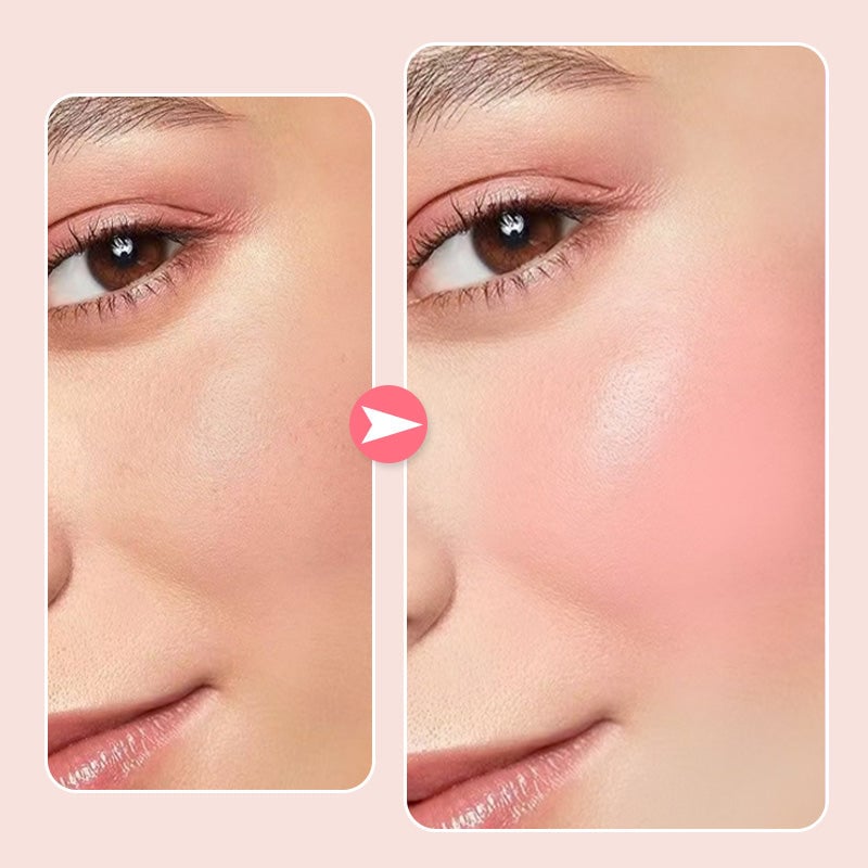 🔥Cosmetic NO.1🔥Smooth powder blush palette med prægede kinder