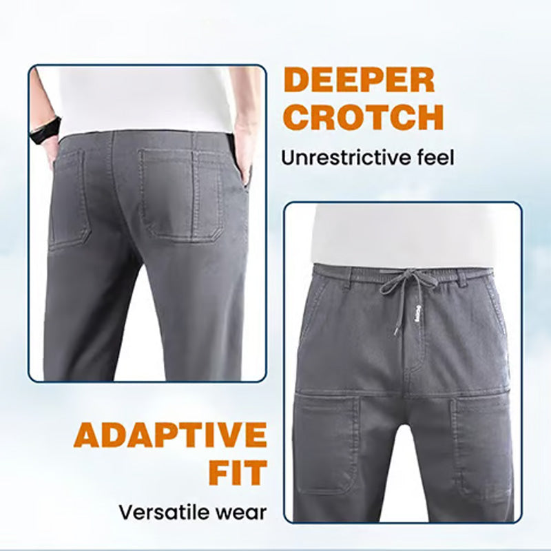 Slitesterk Cargo-bukse med høj stretch i flere lommer/Durable cargo pants with high stretch and multiple pockets
