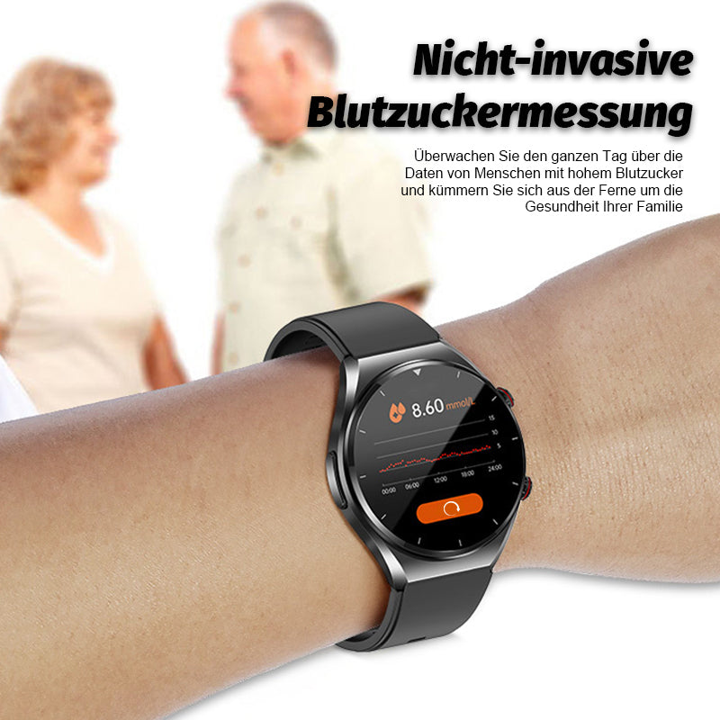 Puls- og blodsukkermåling, sportsur med Bluetooth-opkald/Heart rate blood glucose monitoring, Bluetooth call sports watch