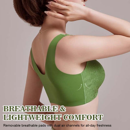 🌹Sidste dag ❤️ Køb 1 få 2 gratis🌹Bekvæm sømløs bh uden stålwire med forslutning