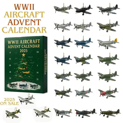 Anden Verdenskrig Flyveplansjulekalender 2025 – 24 dage med ikoniske krigsfly