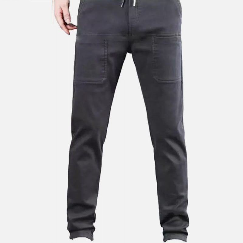 Slitesterk Cargo-bukse med høj stretch i flere lommer/Durable cargo pants with high stretch and multiple pockets