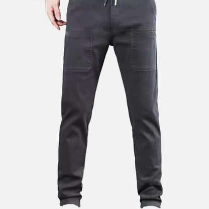 Slitesterk Cargo-bukse med høj stretch i flere lommer/Durable cargo pants with high stretch and multiple pockets