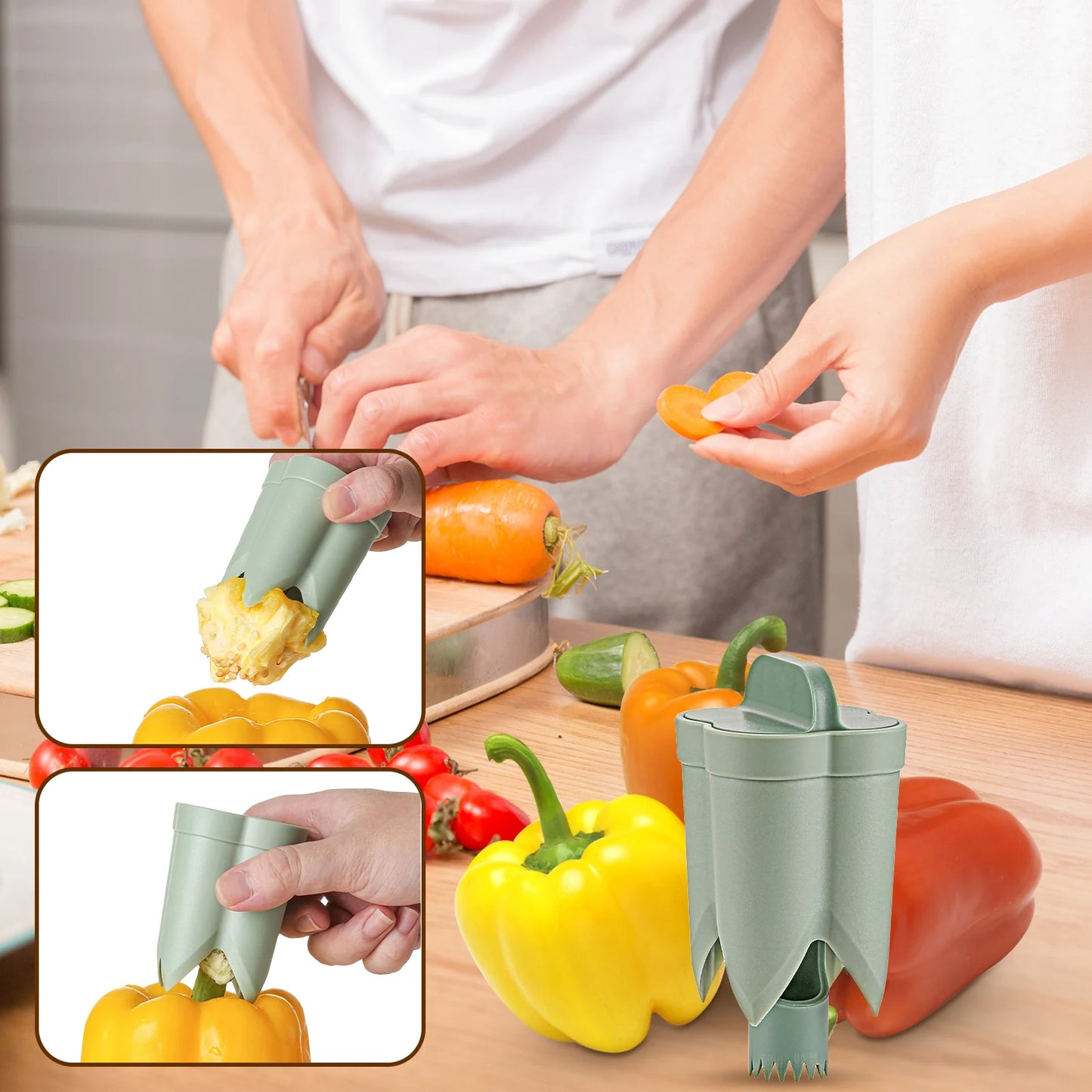 Pfeffersamenentferner Für Den Haushalt-Pepper Seed Remover For Household